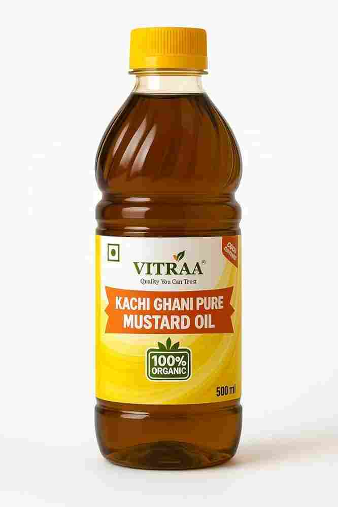 Vitadrop kachi Ghani Mustard oil