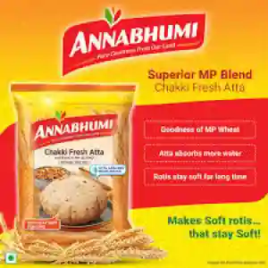 Annabhumi  MP Superior chakki  Atta 1kg